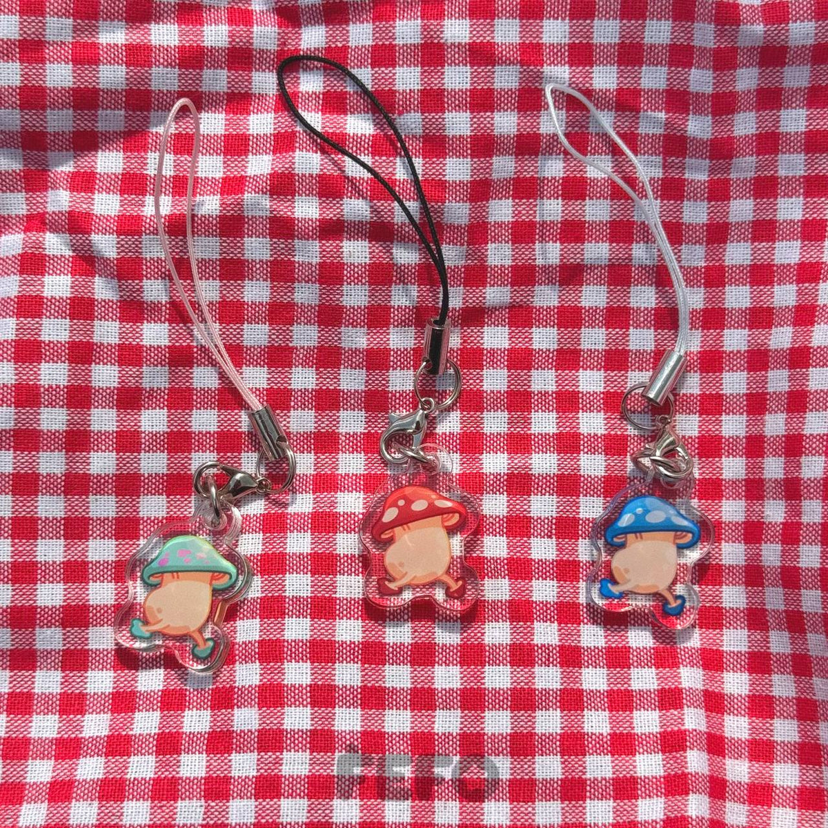 Walking Mushroom - Mini Charms