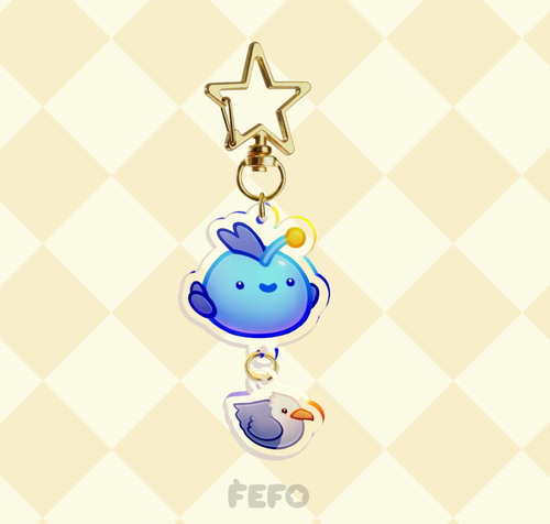 Angler Guy - Keychain