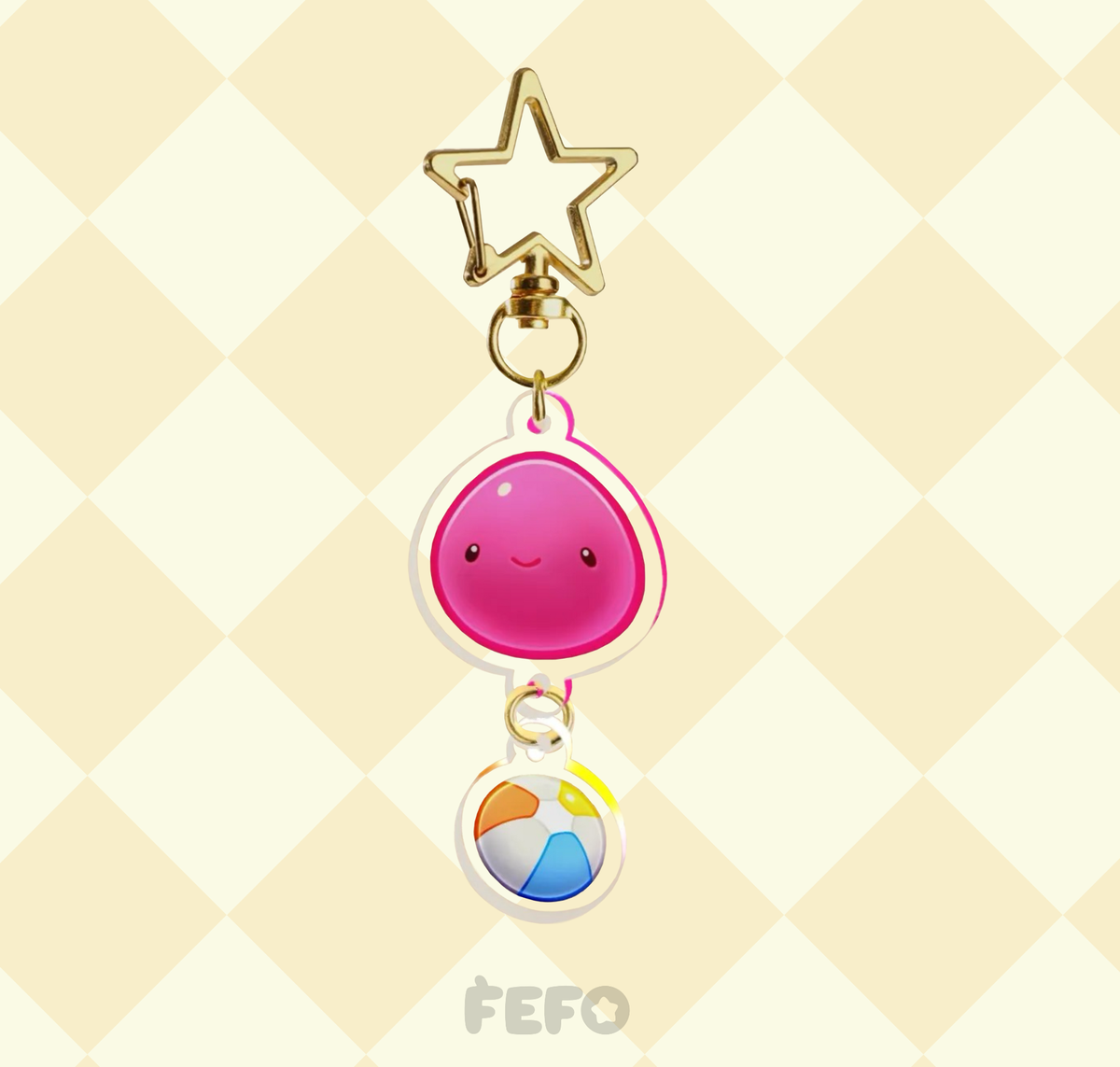 Pink Guy - Keychain