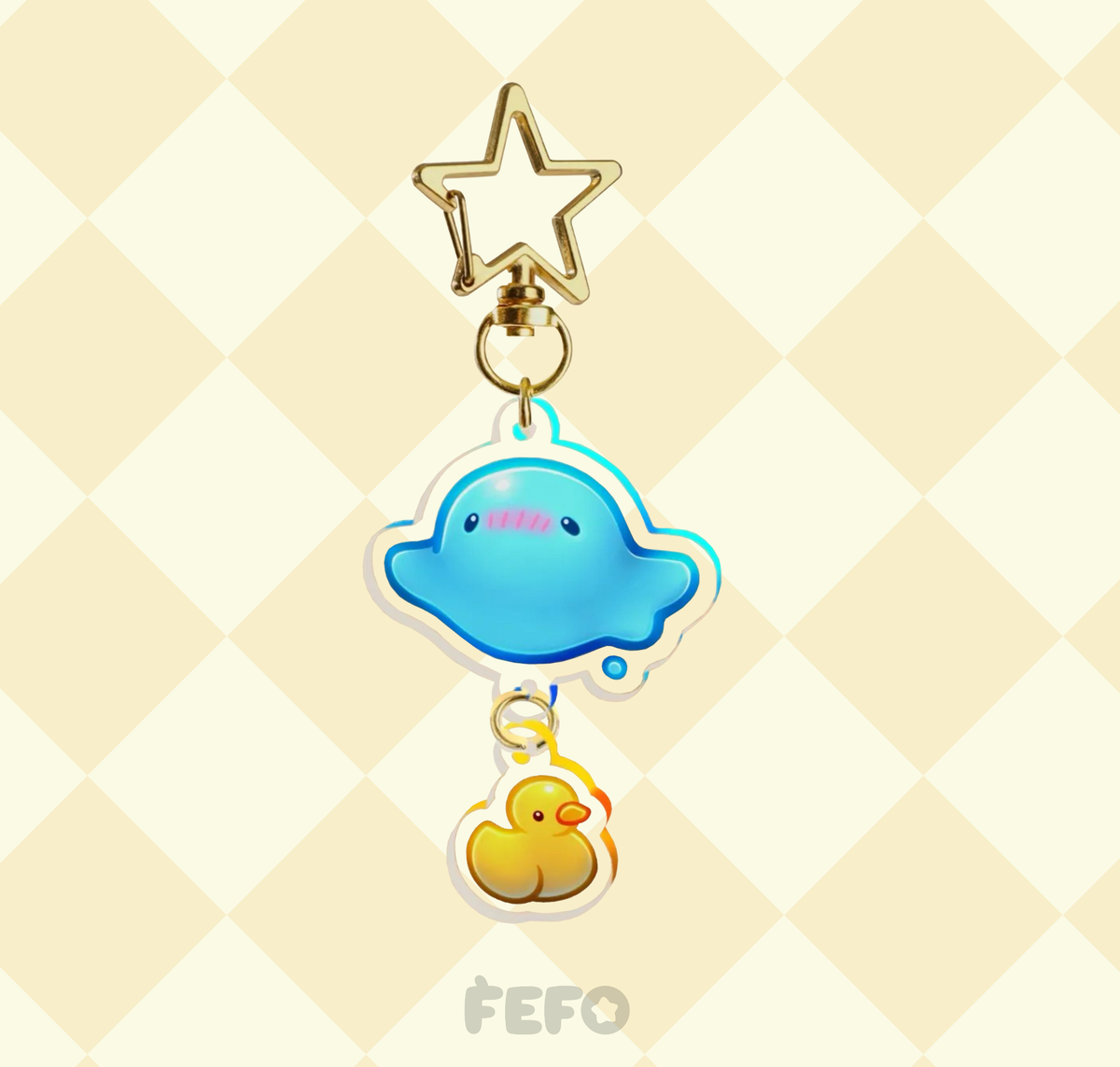 Puddle Guy - Keychain