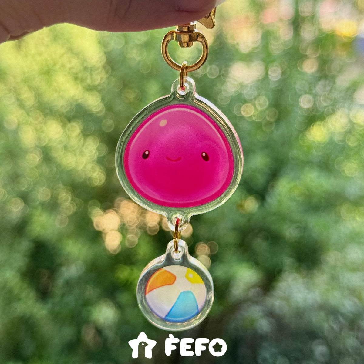Pink Guy - Keychain