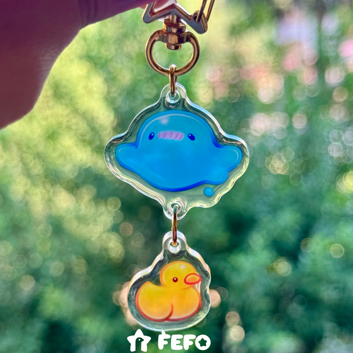 Puddle Guy - Keychain