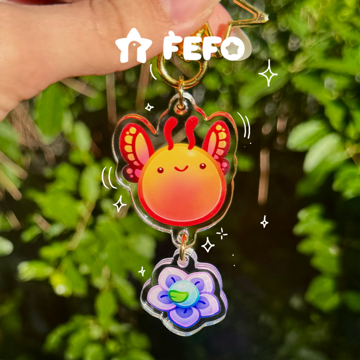 Flutter Guy - Keychain