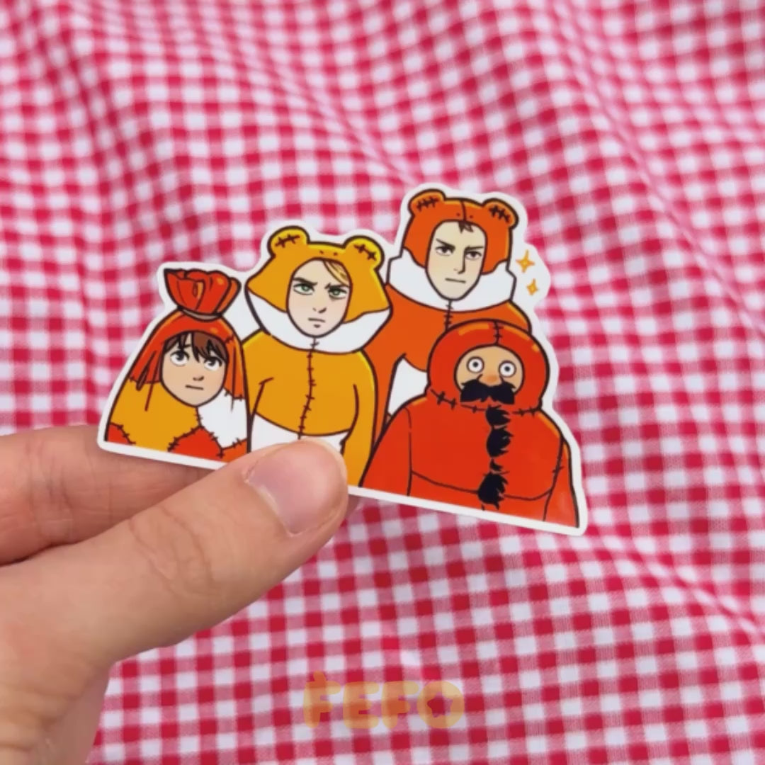 Sticker Frog Suit
